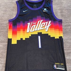 Men’s 2XL Nike Phoenix Suns #1 Devin Booker Swingman Jersey